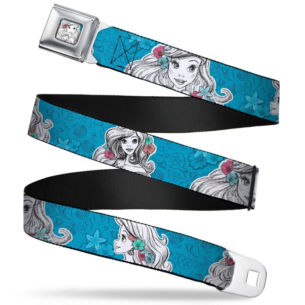 5400 Seatbelt Belt Little Mermaid Ariel XL